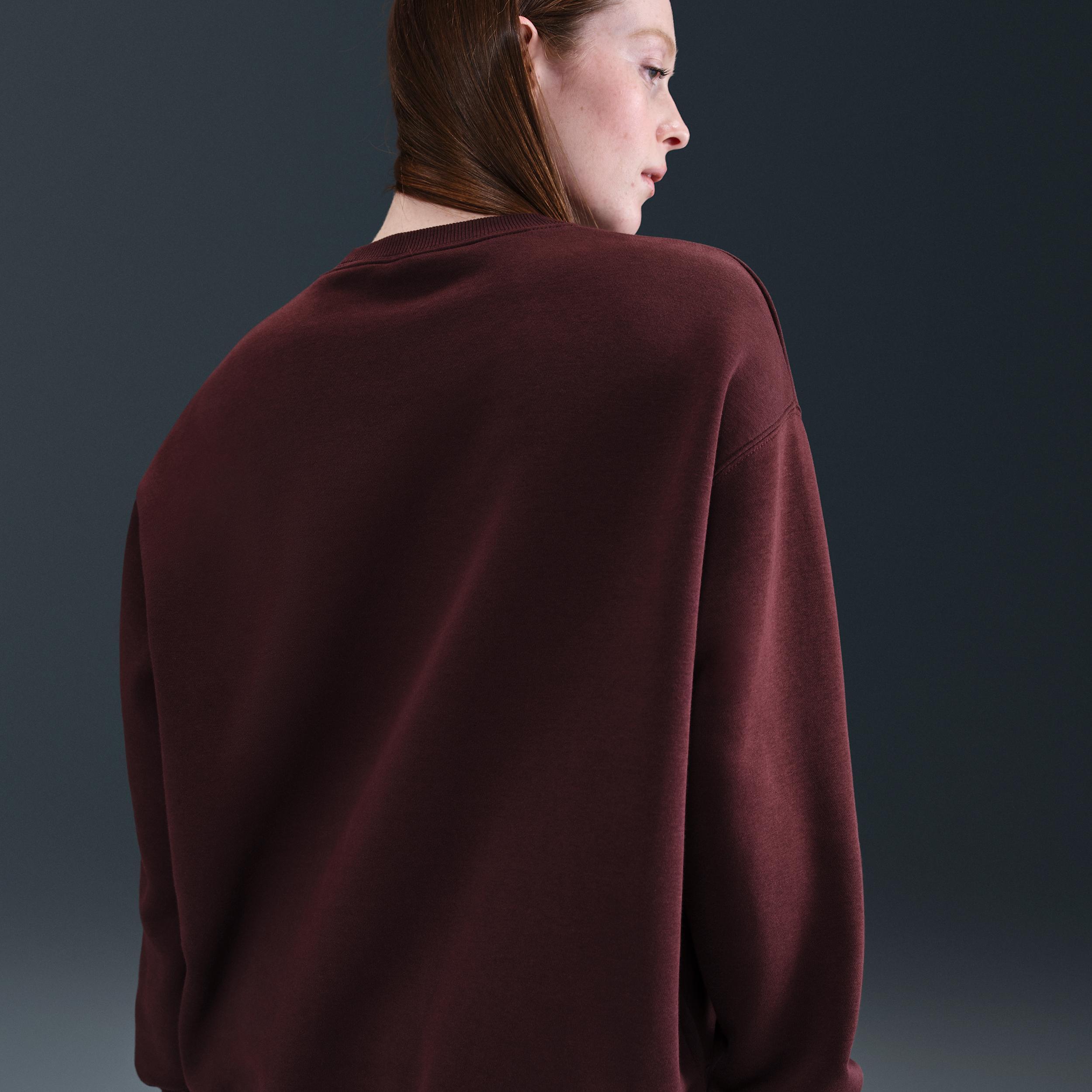 Women's Nike Sportswear Phoenix Fleece Oversized Crew-Neck Sweatshirt Product Image