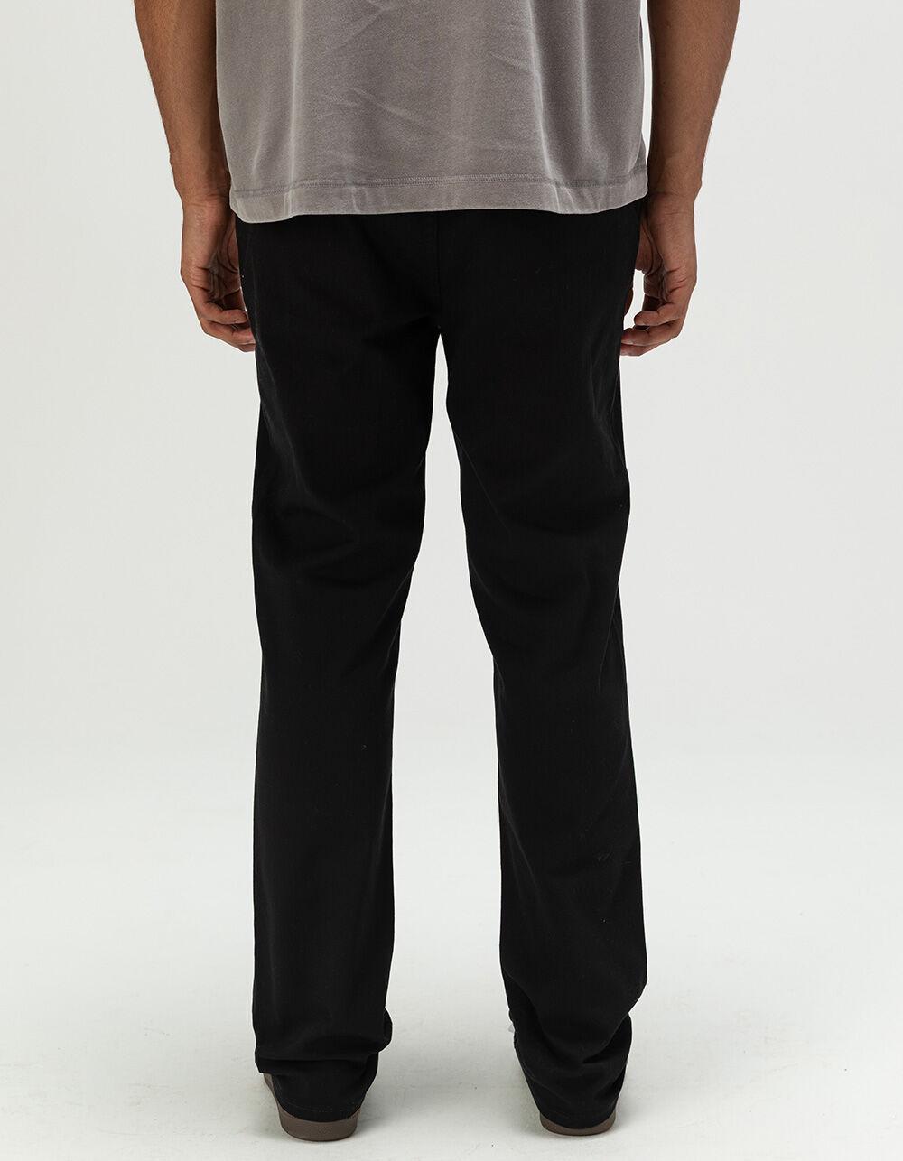 RSQ Mens Slim Straight Chino Pants - BLACK Product Image