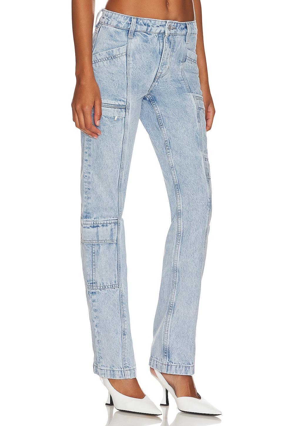 Naomi Low Rise Slim Cargo GRLFRND Product Image