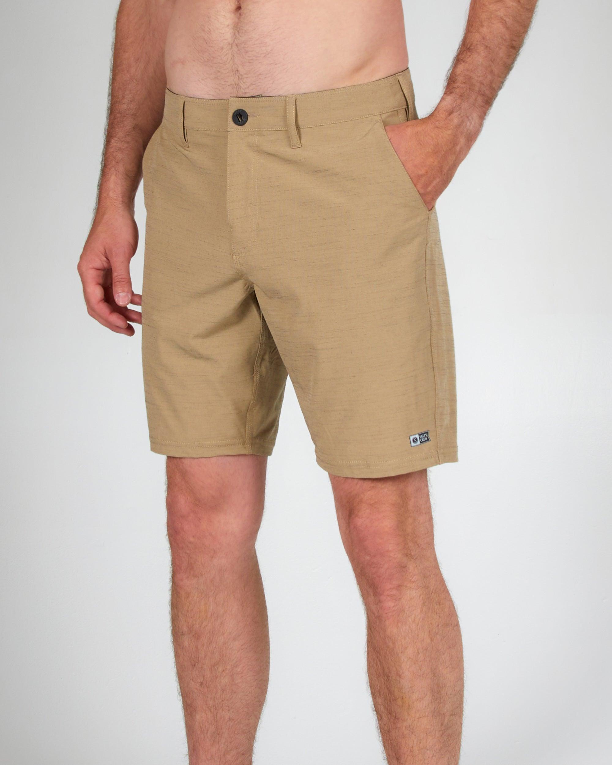Drifter 19" Hybrid Short - Khaki Male Product Image
