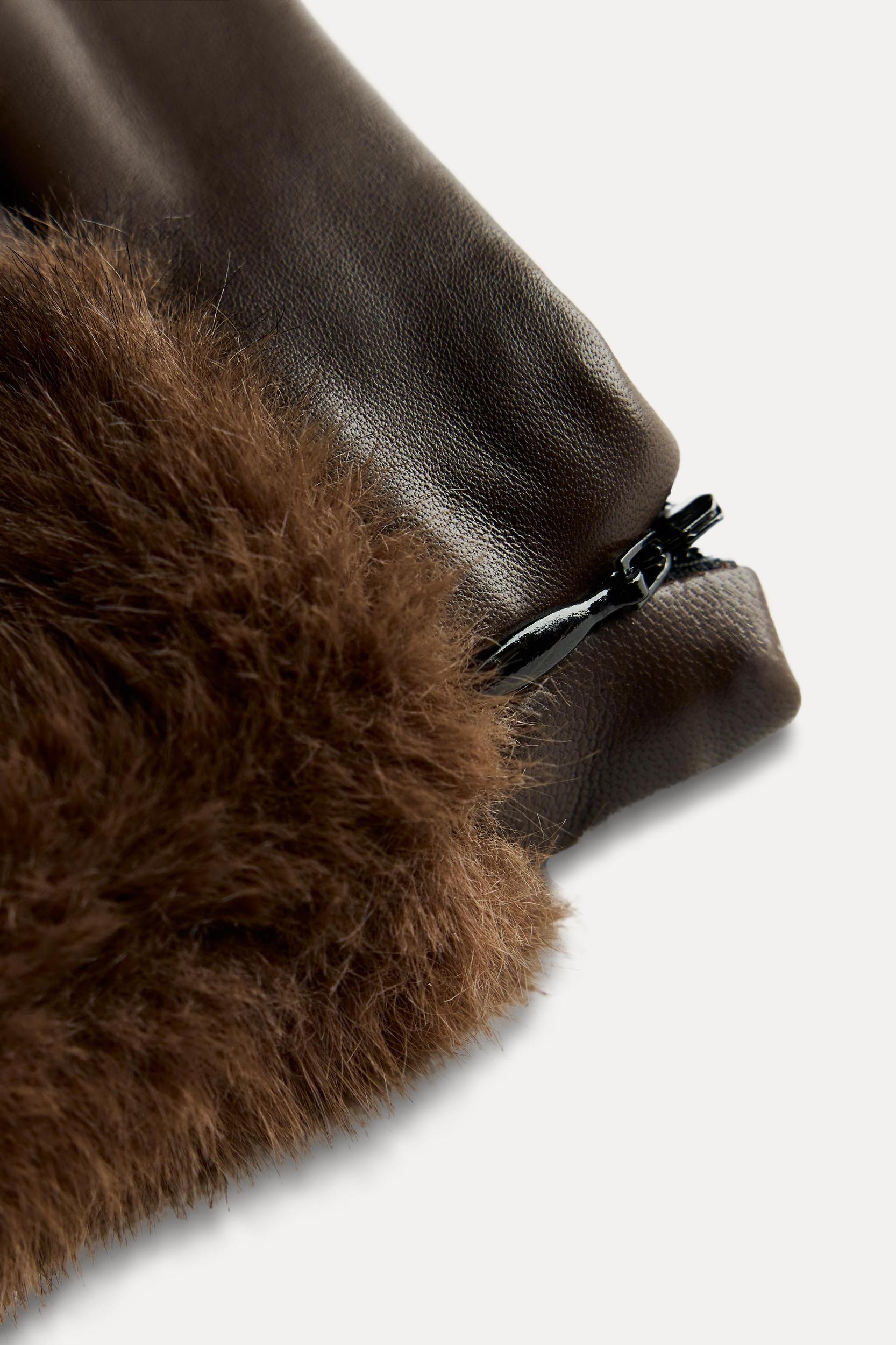 FAUX FUR SHORT SKIRT LIMITED EDITION Product Image