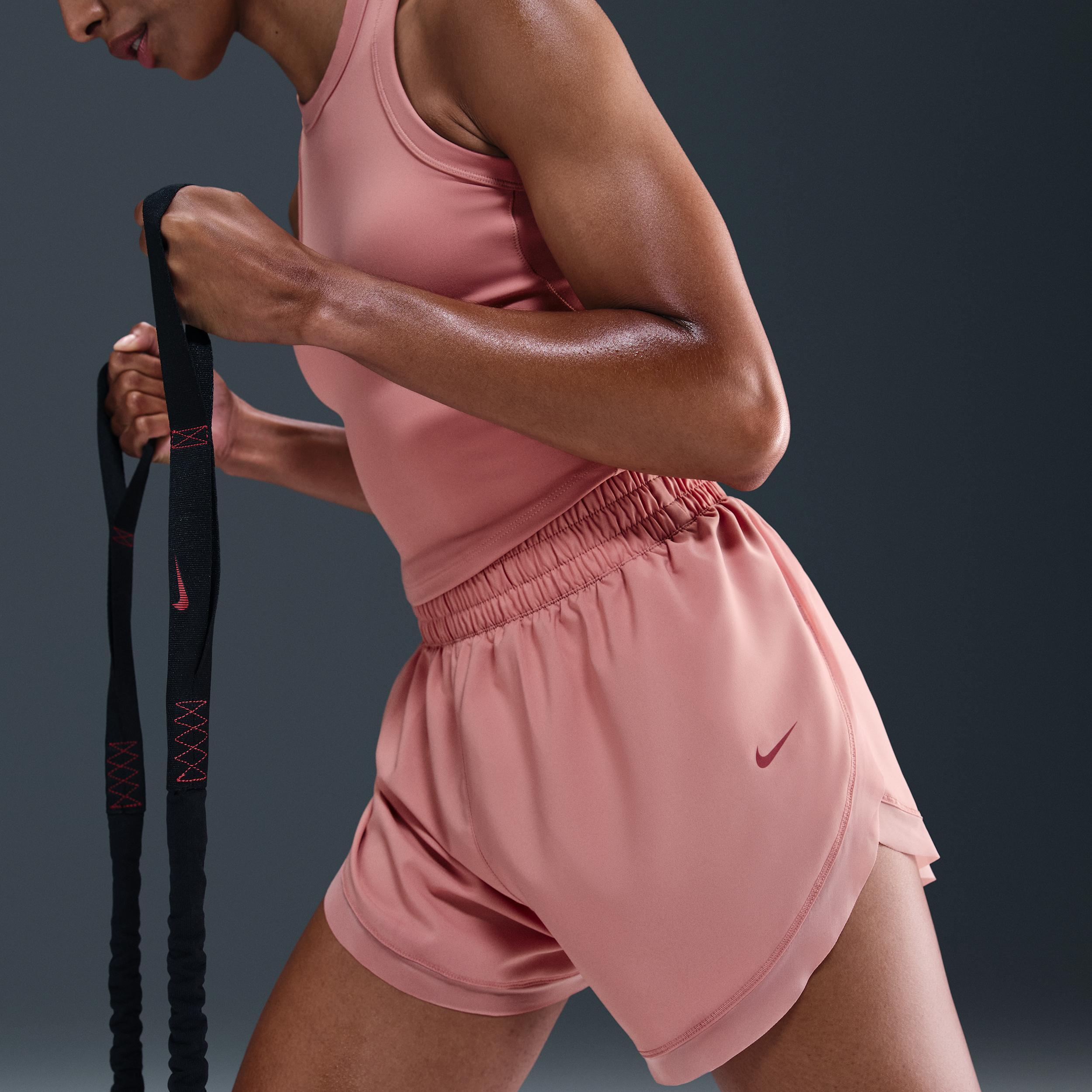 Nike Women's One Dri-FIT Loose 3" Brief-Lined Shorts Product Image