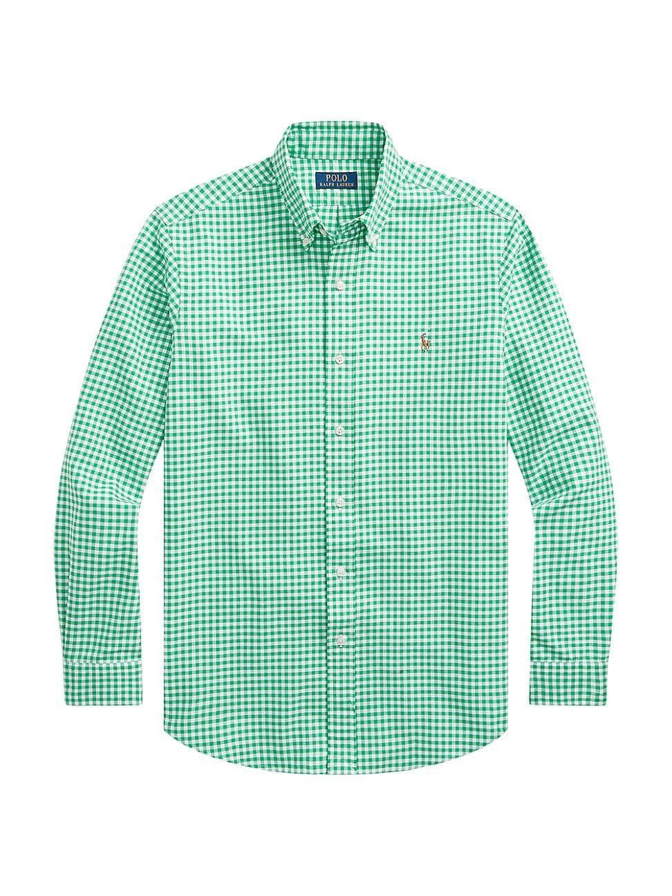 Polo Ralph Lauren Classic Fit Oxford Pine Long Sleeve Woven Shirt Product Image