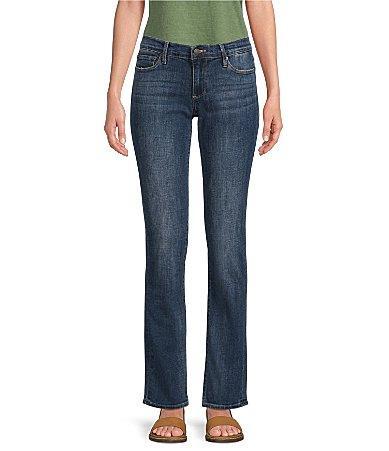 Lucky Brand Mid Rise Straight Leg Sweet Stretch Denim Jeans Product Image