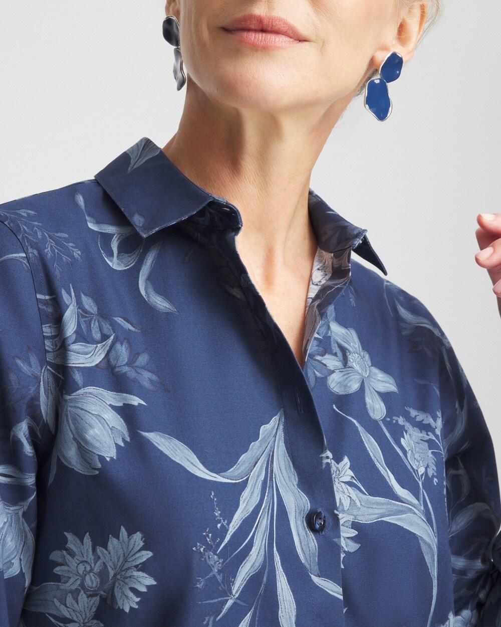 No Iron™ Floral Tunic Product Image