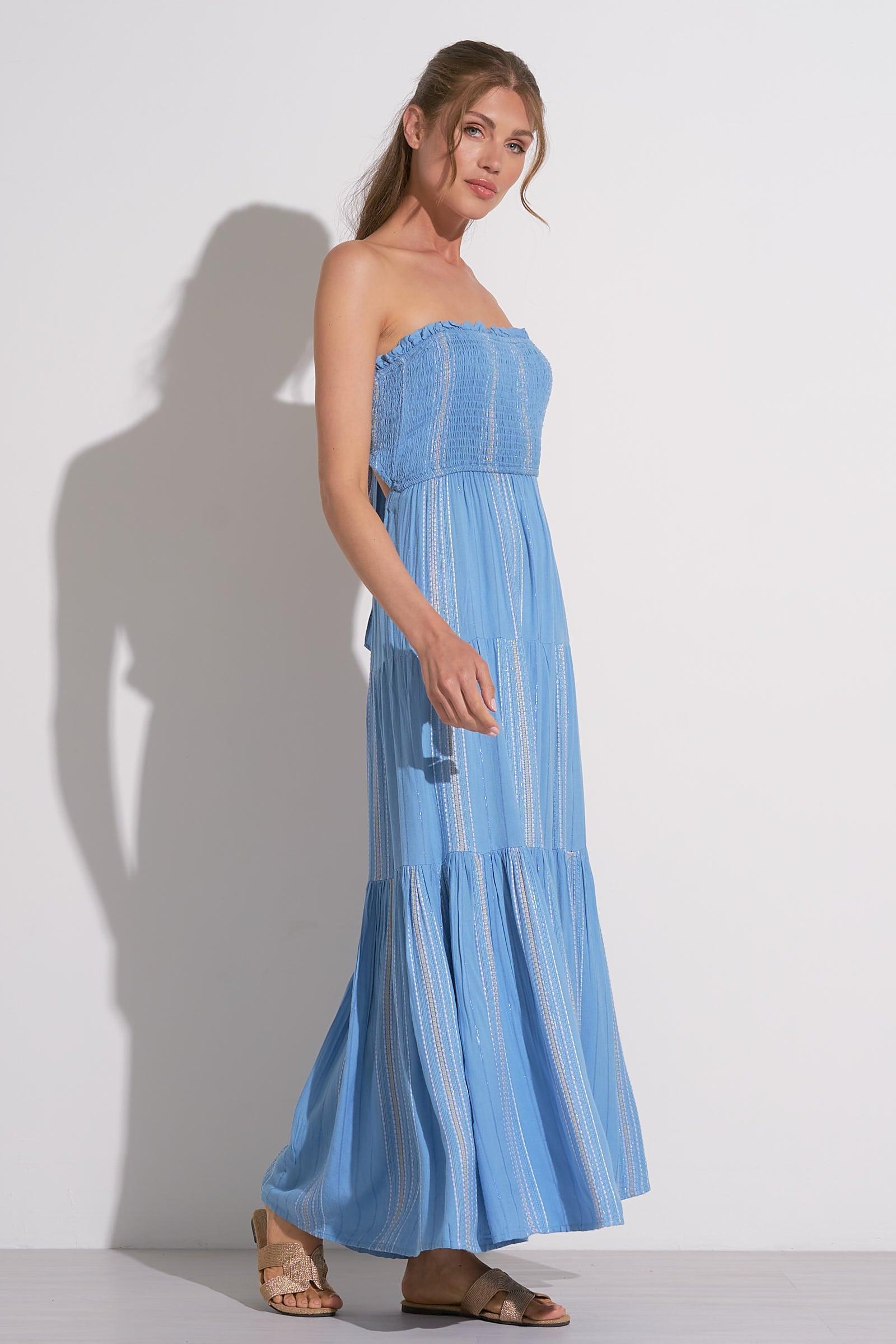 Maxi Strapless Dress Product Image