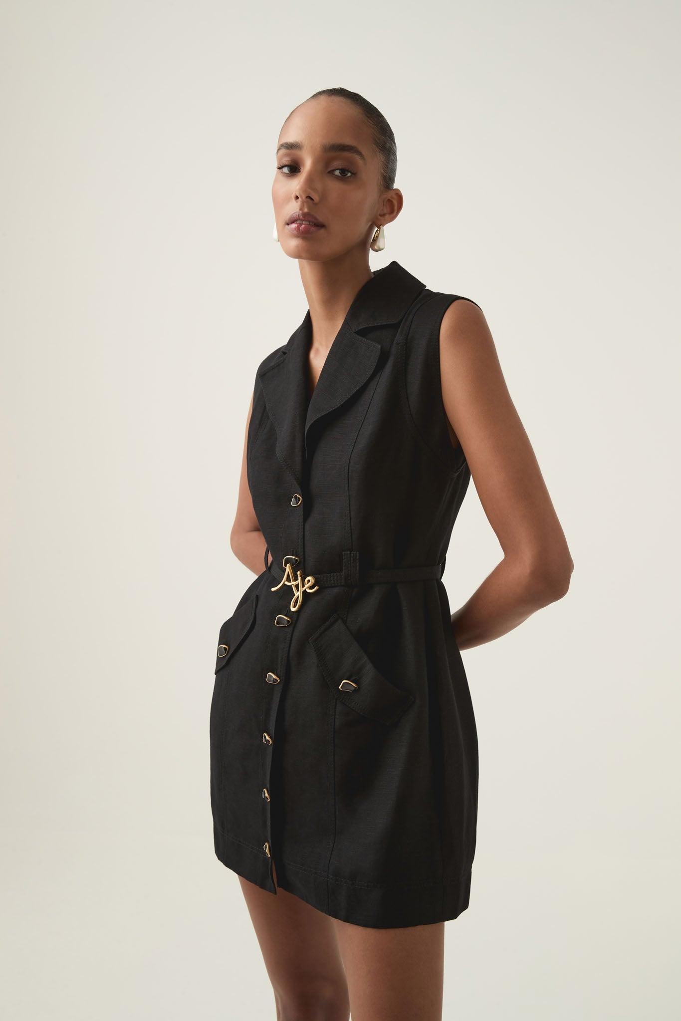 Desiree Utility Mini Dress Product Image