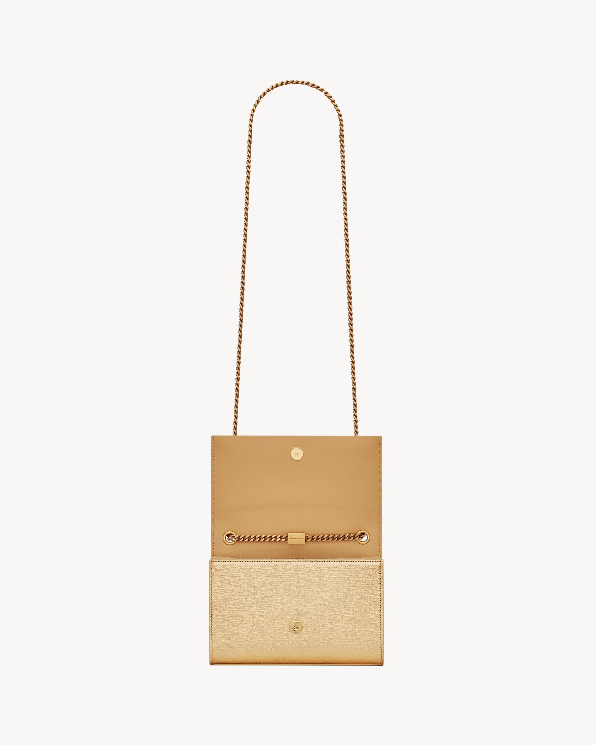 KATE SMALL IN METALLIC LEATHER Product Image