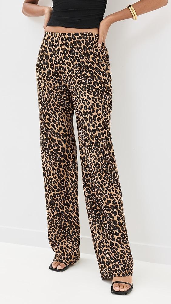 Reformation Gale Satin Bias Pants | Shopbop Product Image