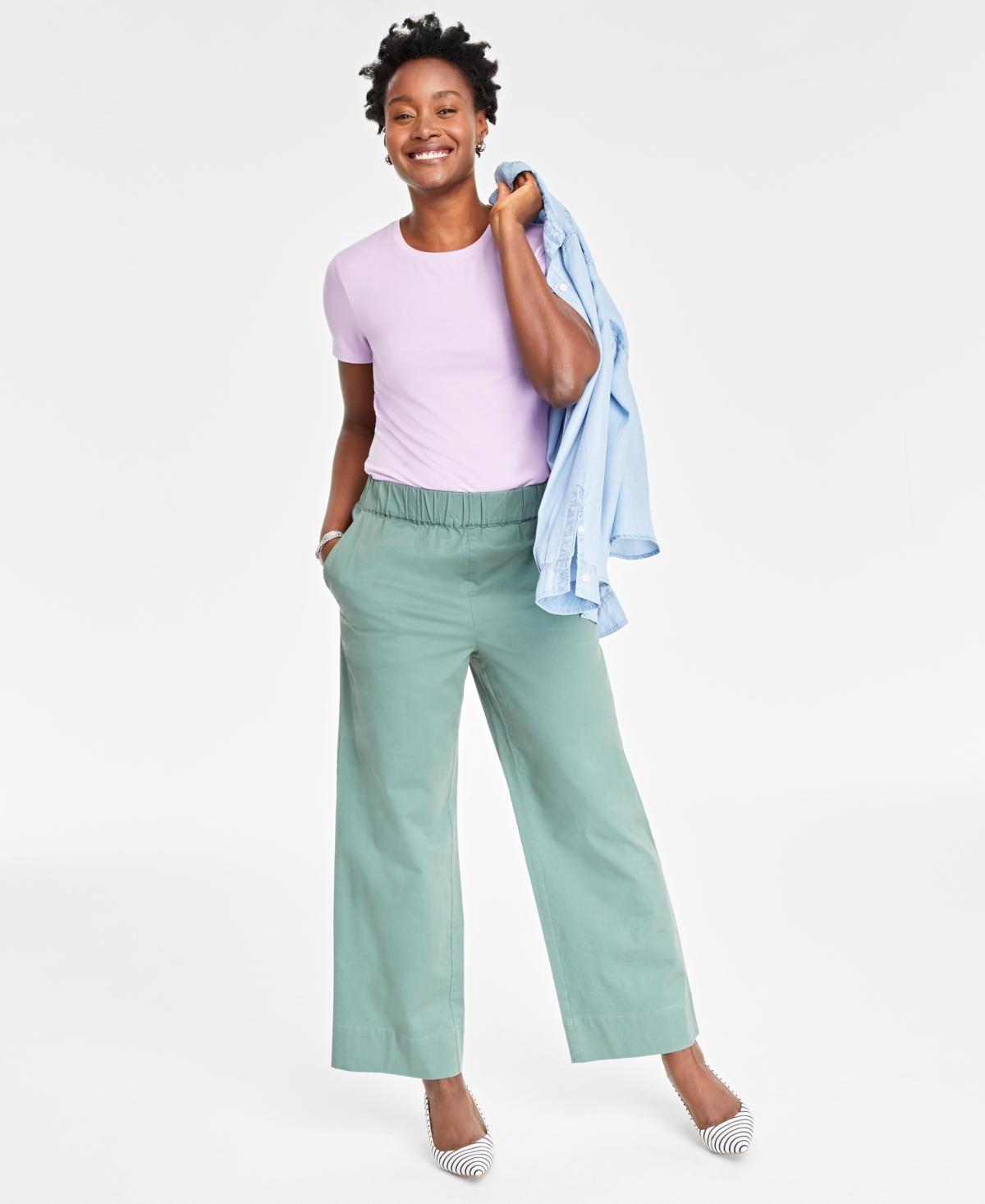 On 34th Womens Pull-On Chino Pants, Created for Macys Product Image