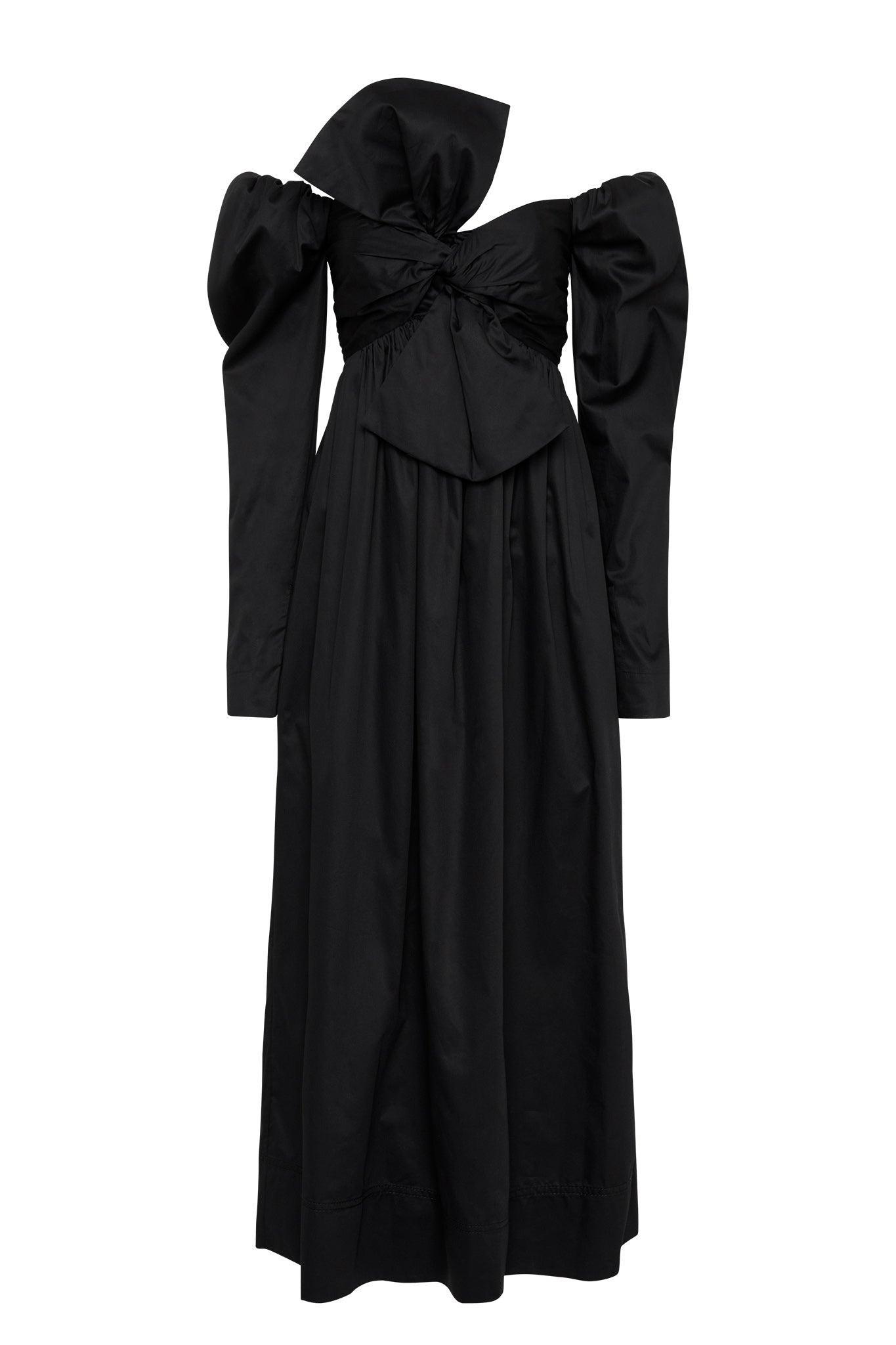 Valentina Bow Midi Dress Product Image