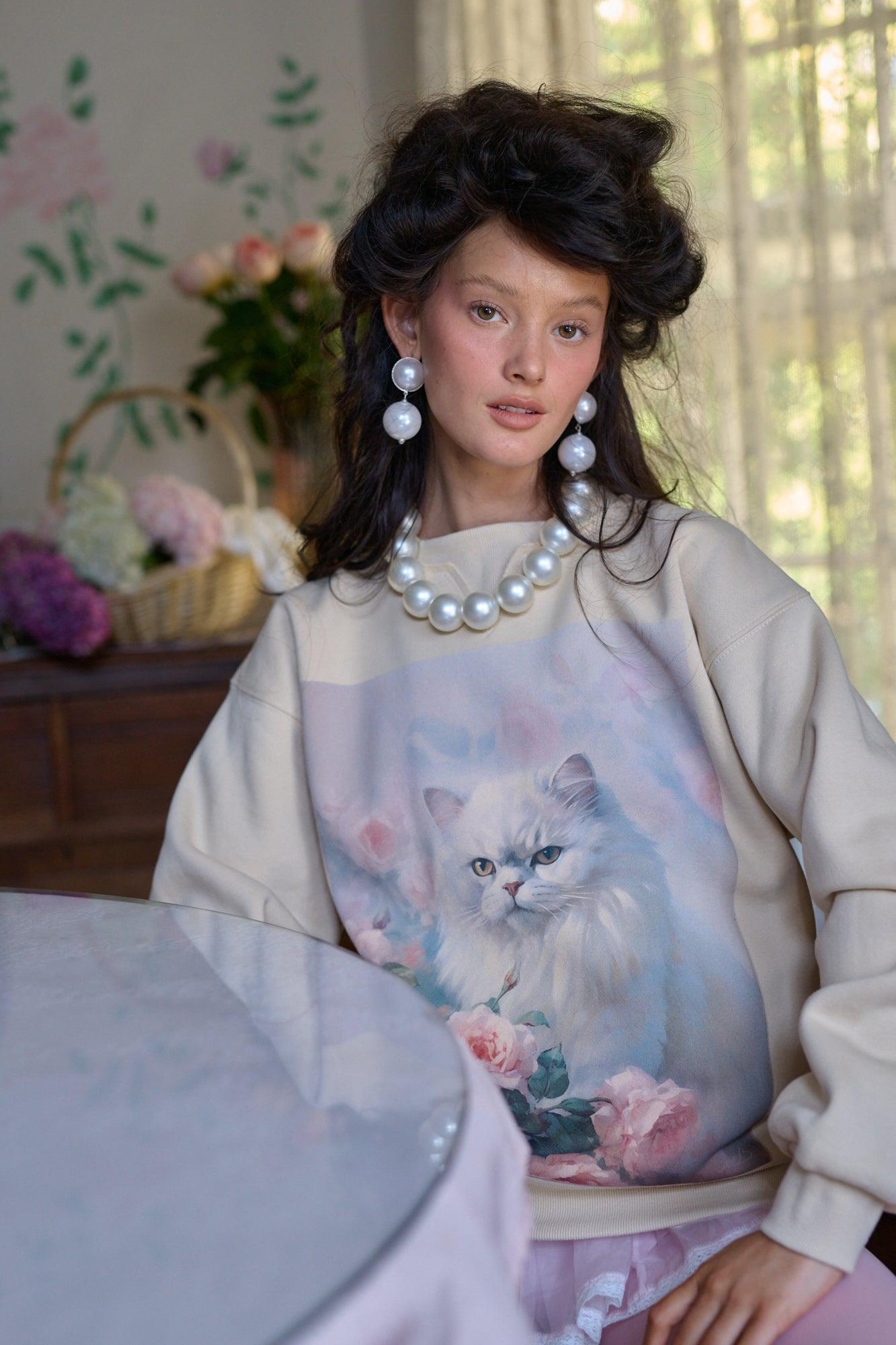 The Cottage Kitty Winter Sweater Product Image