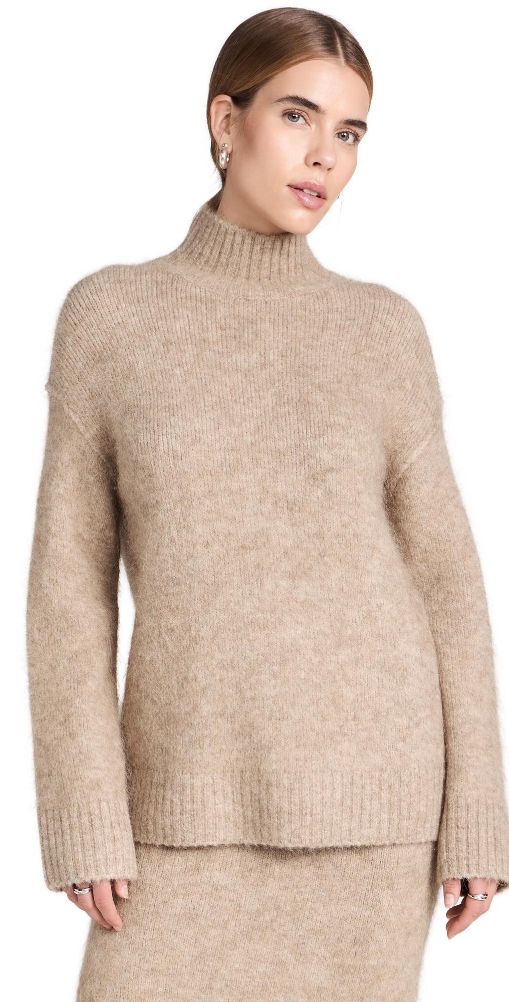 Womens Kacia Alpaca Turtleneck Sweater Product Image