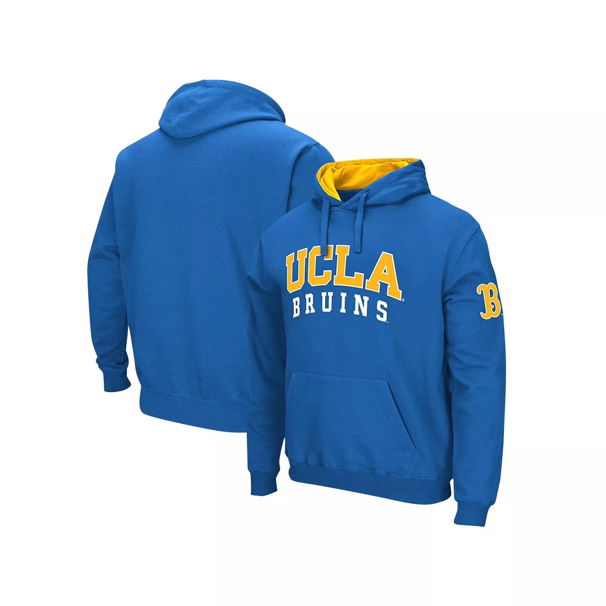 Men's Colosseum Blue UCLA Bruins Double Arch Pullover Hoodie, Size: XL Product Image