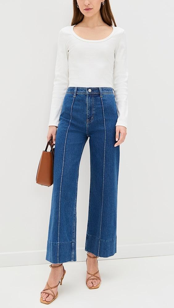 Pistola Denim Penny Pintuck Ankle Jeans | Shopbop Product Image