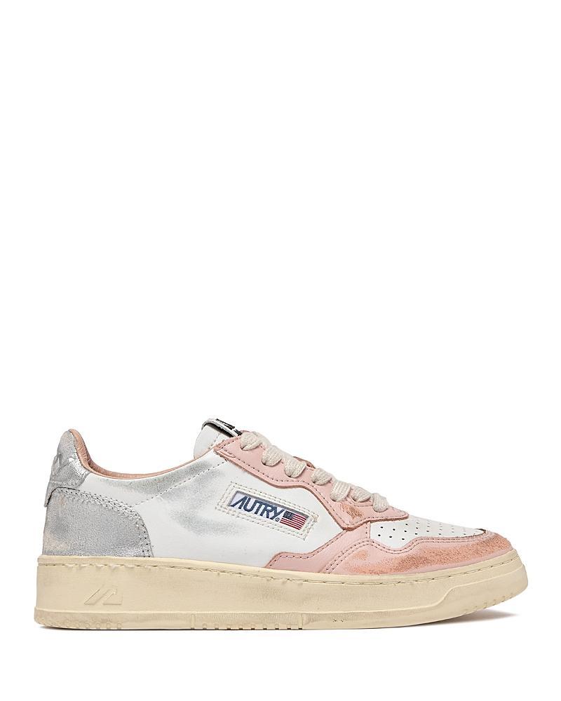 Autry Womens Super Vintage Low Top Sneakers Product Image