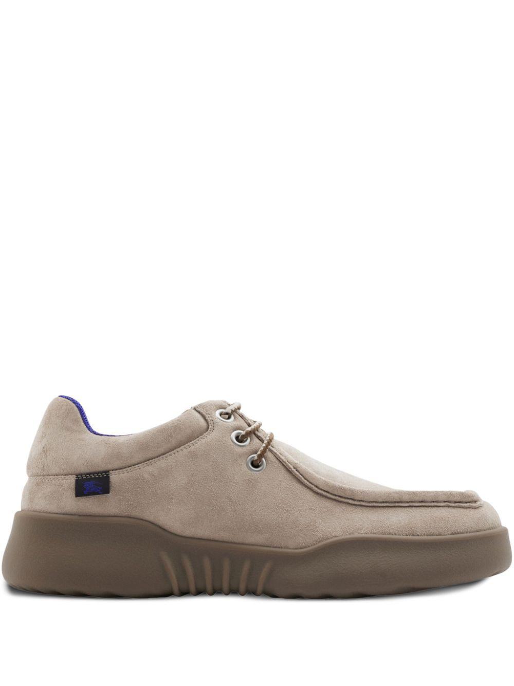 calf-suede derby shoes Product Image