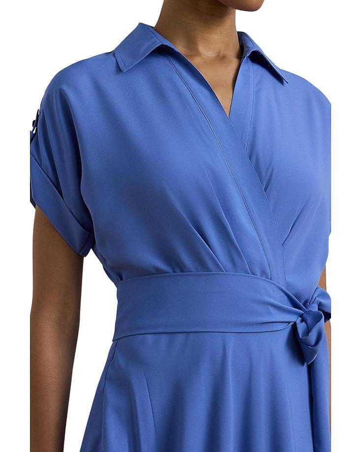 Belted Georgette Dress Product Image