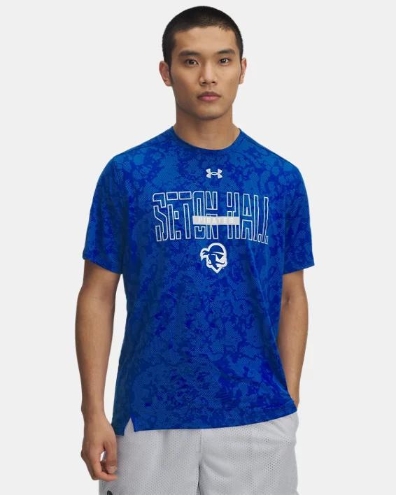 UA Tech Vent Geode Collegiate Mens Short Sleeve Product Image