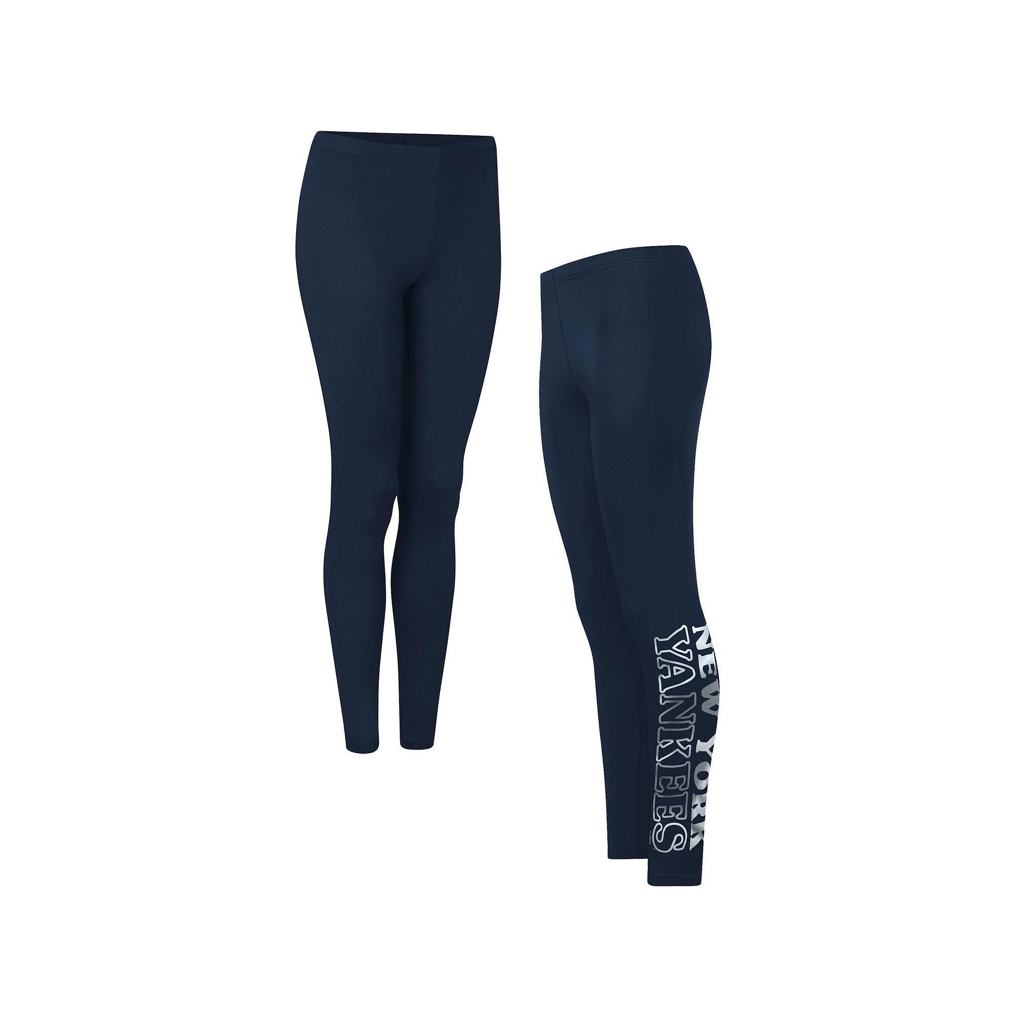 Women's G-III 4Her by Carl Banks Navy New York Yankees Stadium Leggings, Size: 2XL, Blue Product Image