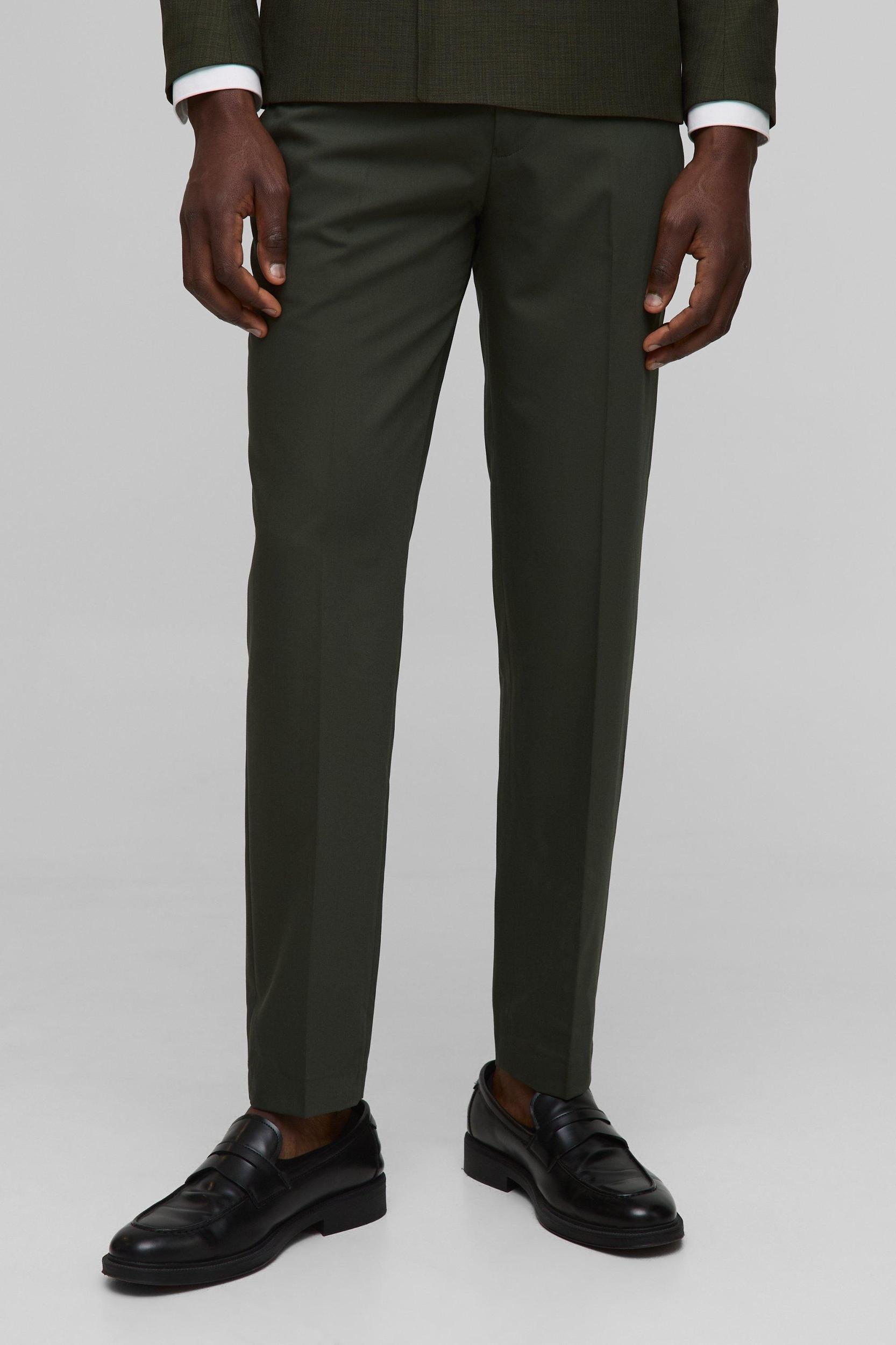Super Skinny Khaki Pants | boohooMAN USA Product Image