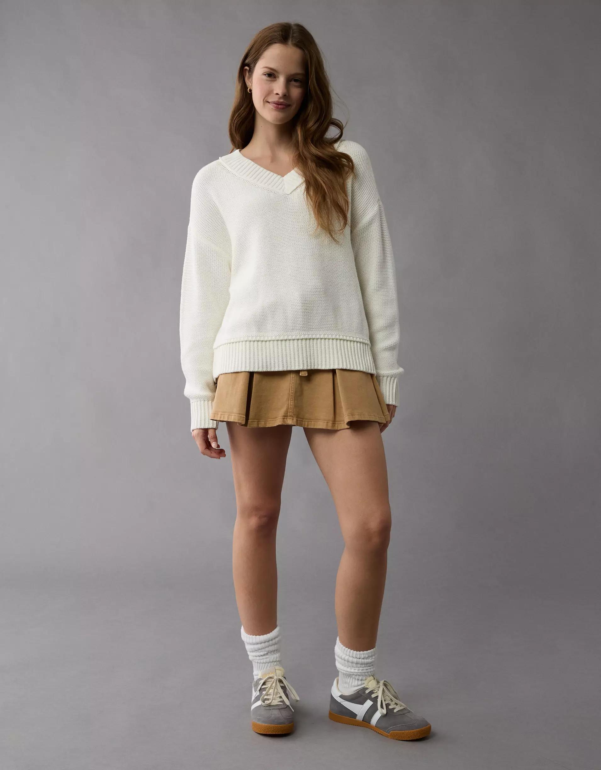 AE Long Weekend V-Neck Sweater Product Image