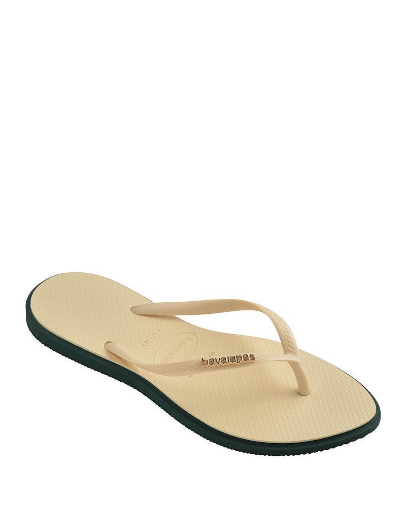 havaianas Womens Slim Point Flip Flop Sandals Product Image