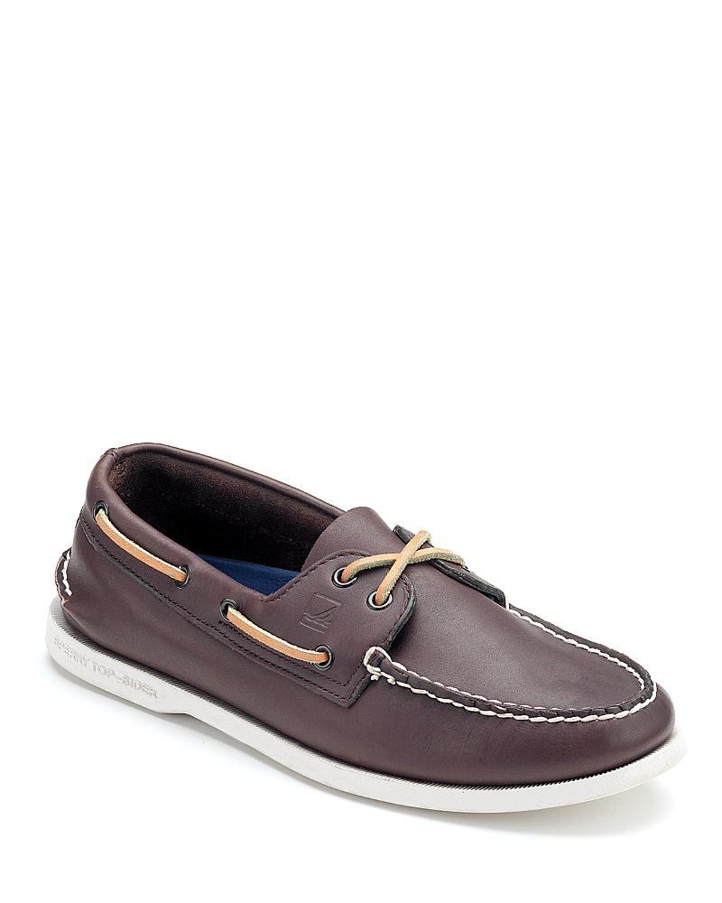 Sperry Mens Authentic Original Two Eye Leather Boat Shoes Product Image