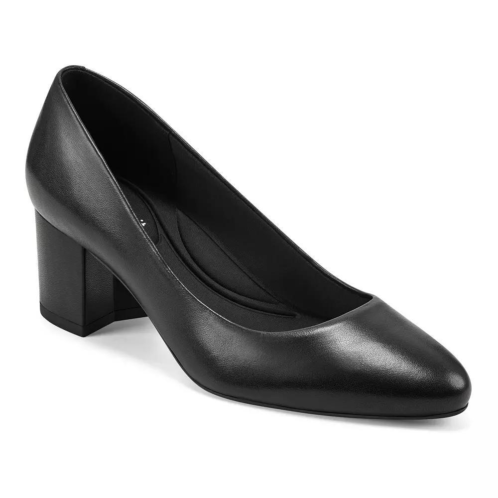 Easy Spirit Cosma E-Flex Women's Block Heel Pumps, Size: 9.5, Natural Product Image