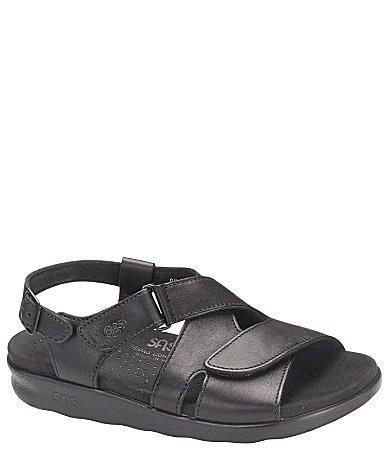 SAS Huggy Leather Sandals Product Image