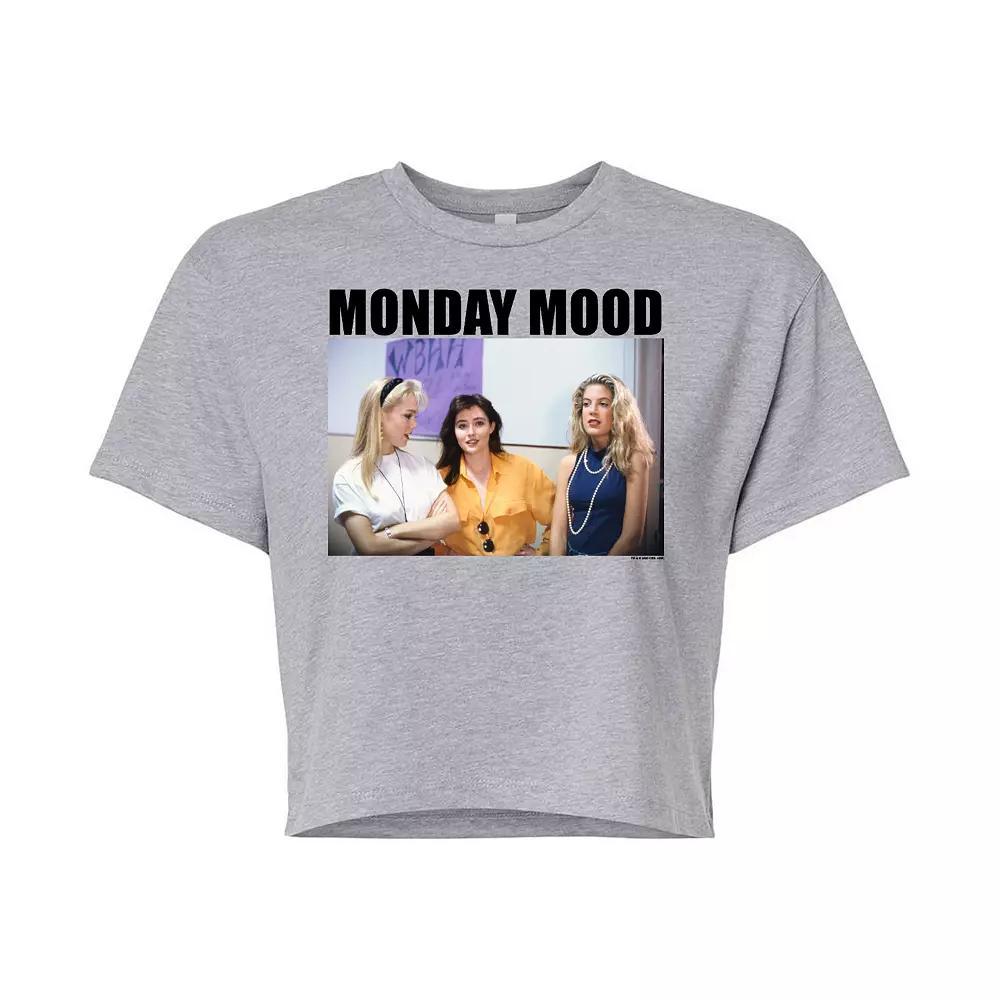 Juniors Beverly Hills 90210 Monday Mood Cropped Tee, Girls Product Image