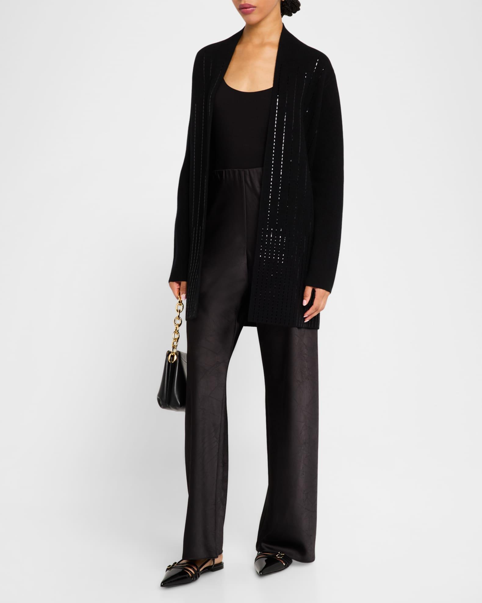 Cashmere Embellished Double-Knit Cardigan Product Image