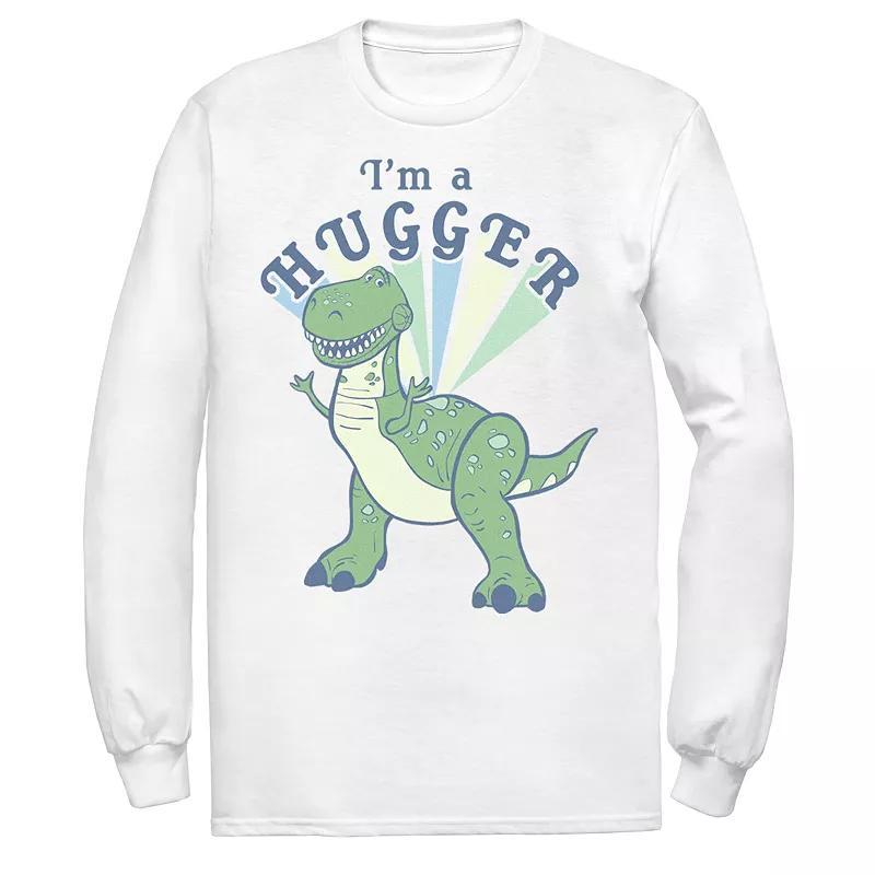 Men's Disney/Pixar Toy Story I'm A Hugger Tee, Size: Small, White Product Image