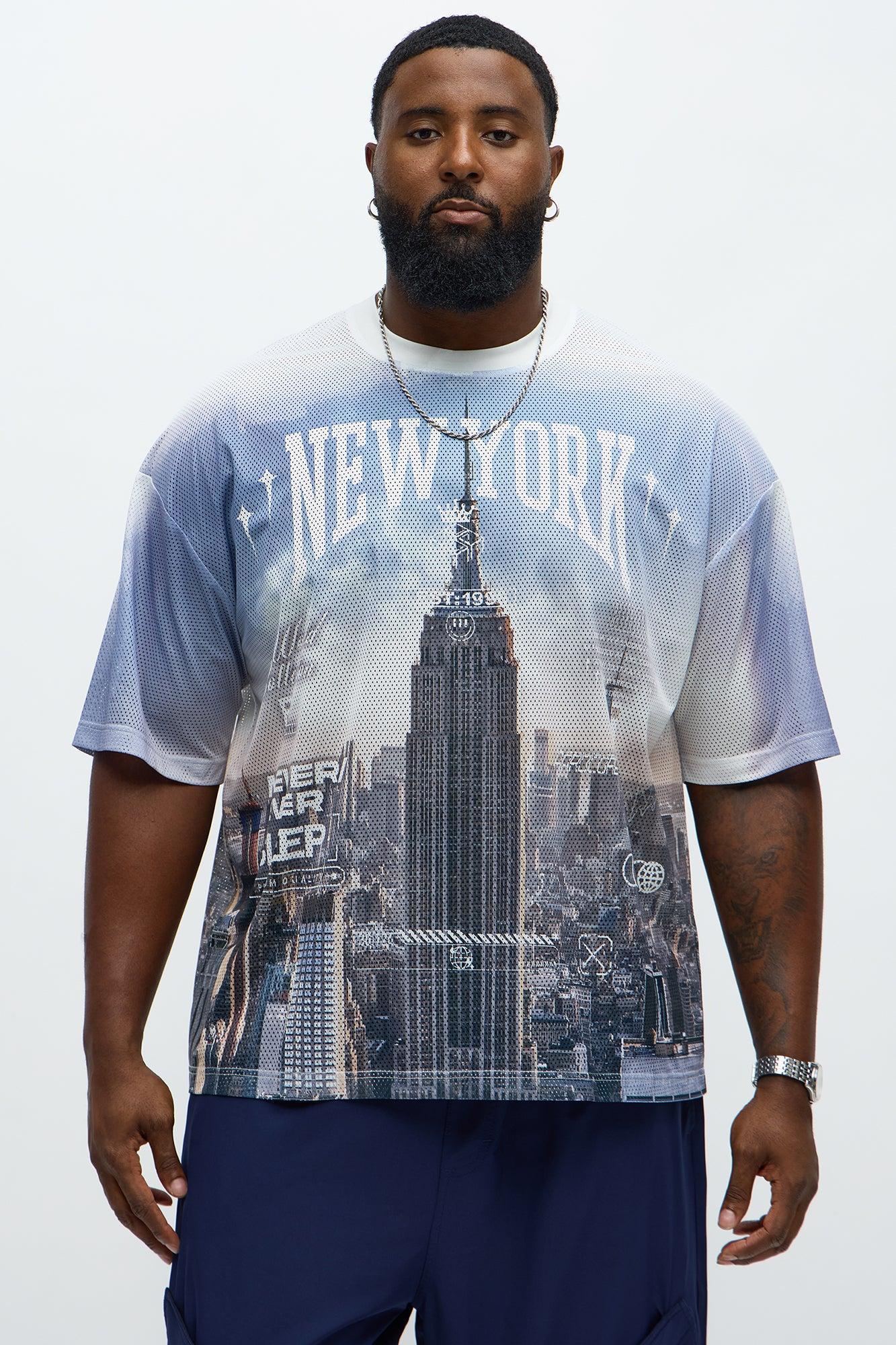 Regular Fit New York Tshirt - Multi Color Male Product Image