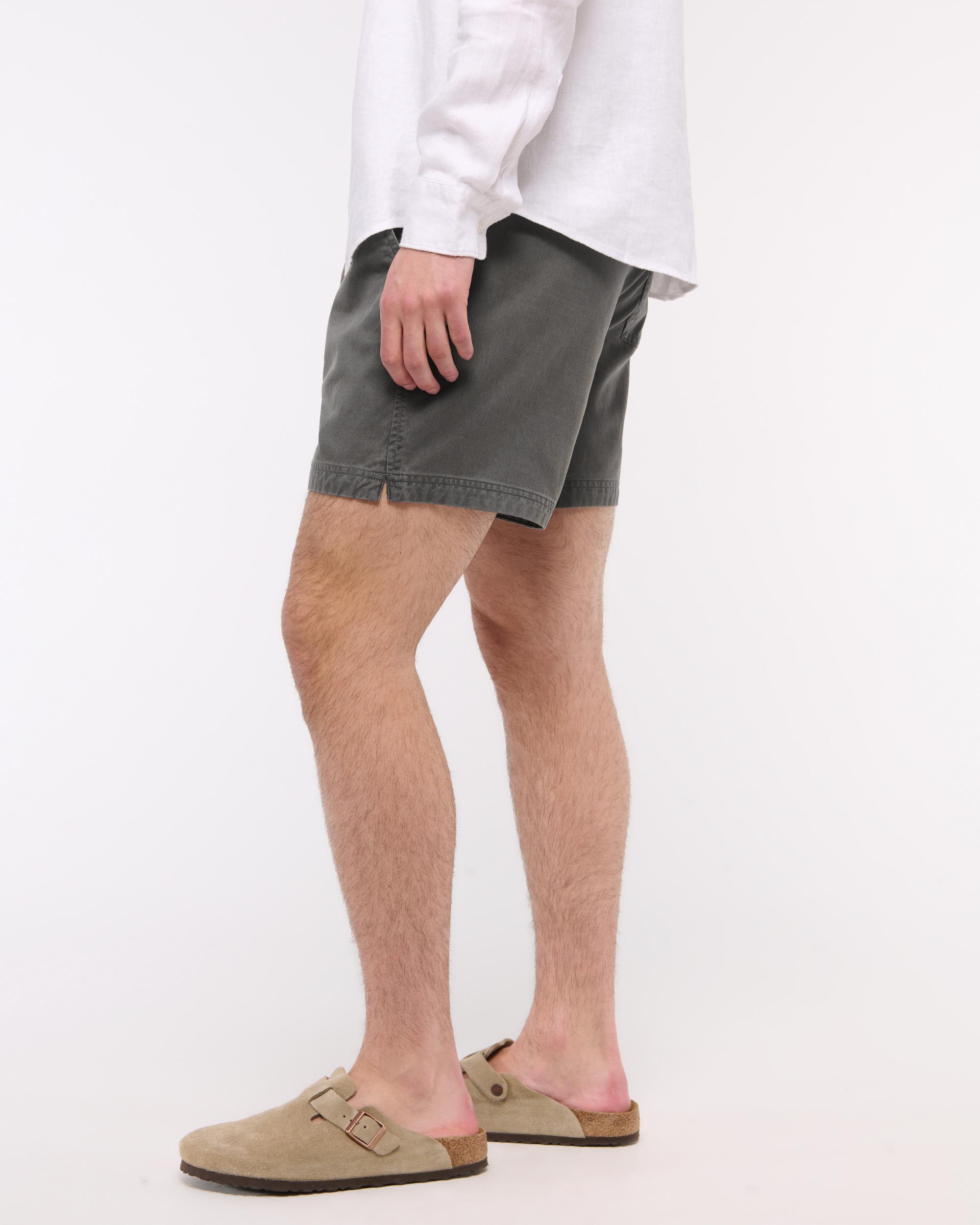 Cotton-Blend Pull-On Short Product Image