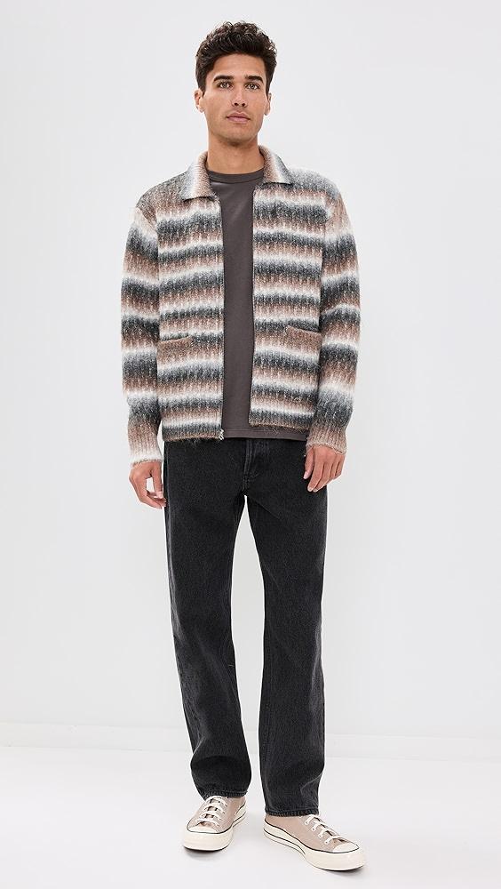 Obey Reggie Zip Up Cardigan | Shopbop Product Image