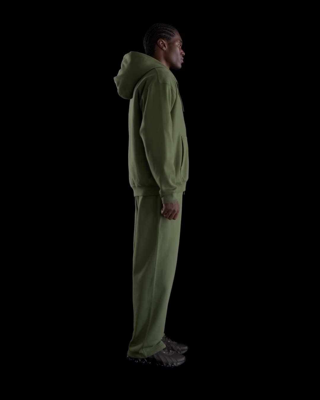 Nike Solo Swoosh Men's Full-Zip Fleece Hoodie Product Image