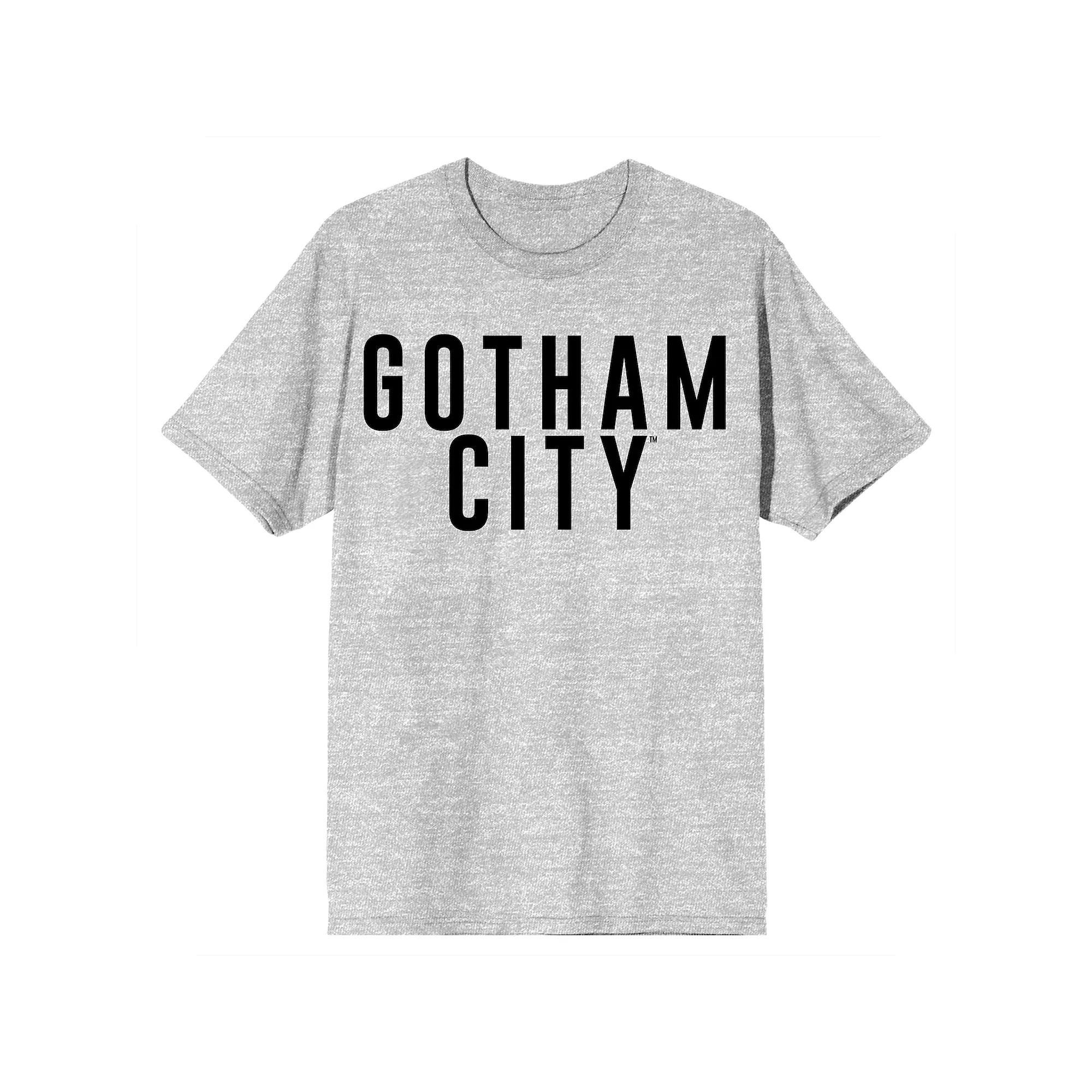 Men's Batman Gotham City Tee, Size: XL, Grey Product Image