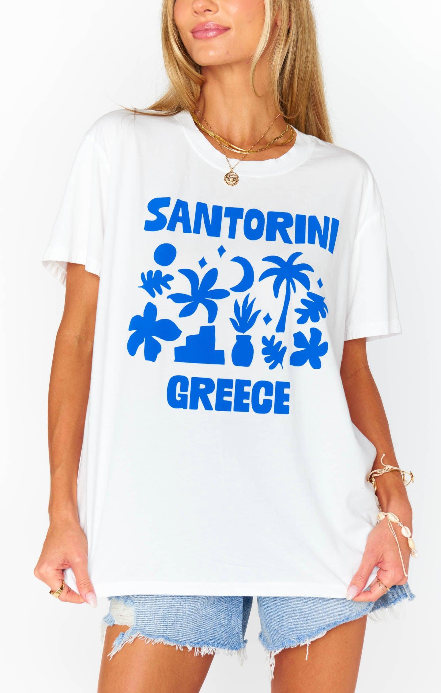 Travis Tee ~ Santorini Graphic Product Image
