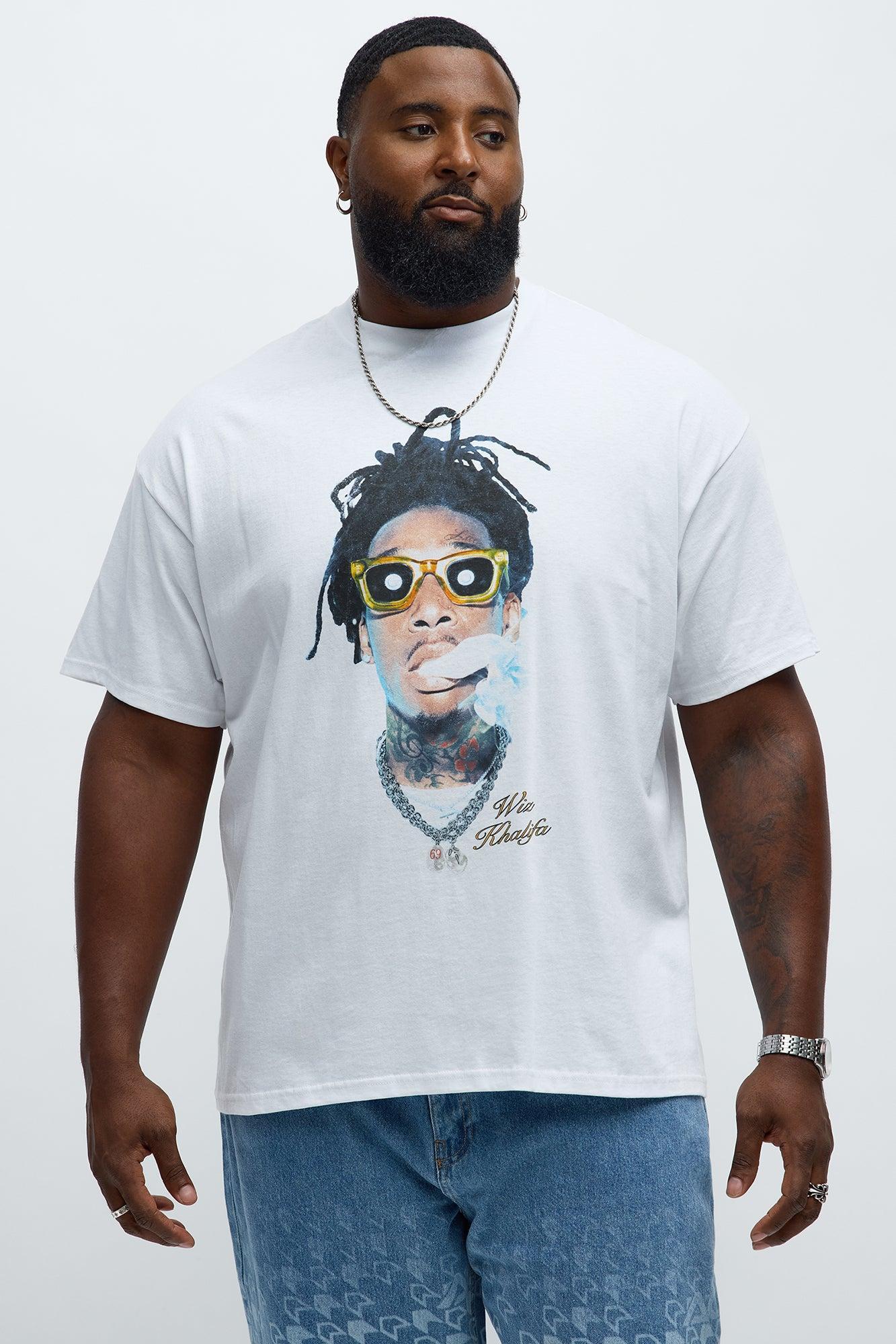 Wiz Khalifa Roll Up Short Sleeve Tee - White Product Image