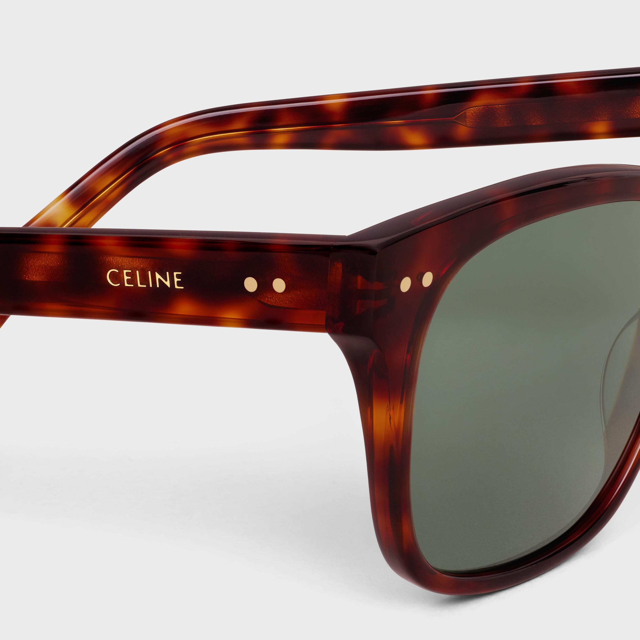 Black Frame 59 sunglasses in Acetate Product Image