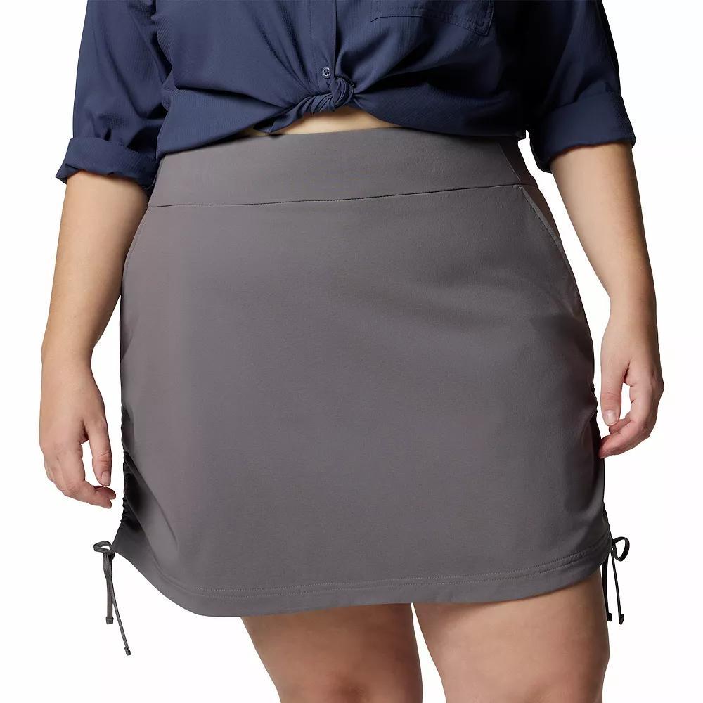 Women's Columbia All Seasons Ruched Seams Skort, Size: 1XL, Blue Product Image