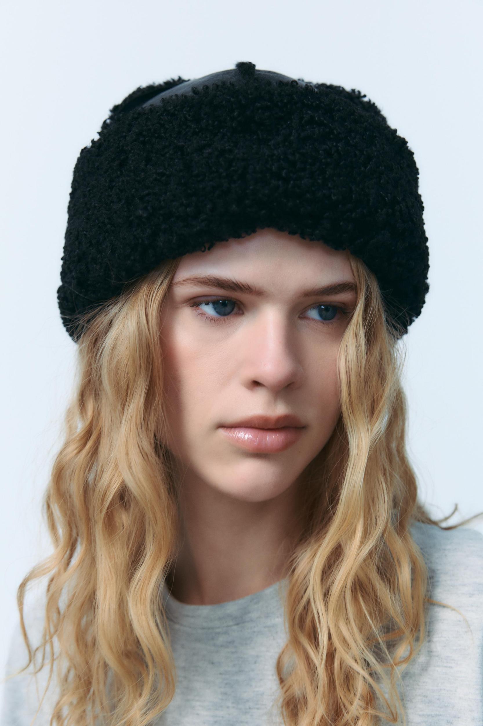 DOUBLE-FACED FLEECE LINED HAT Product Image