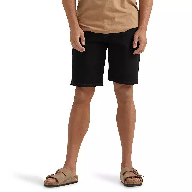 Men's Wrangler 10.5" Regular-Fit Jean Shorts, Size: 30, Black Product Image