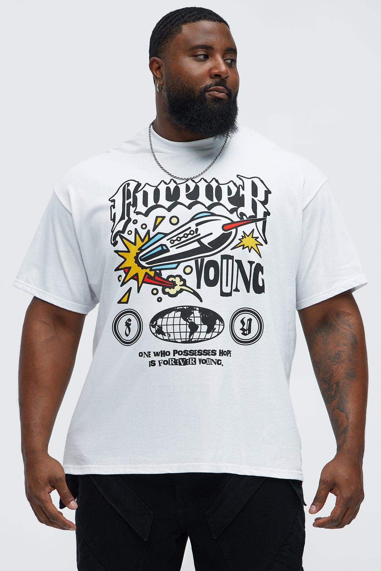 That's Forever Young Short Sleeve Tee - White Product Image