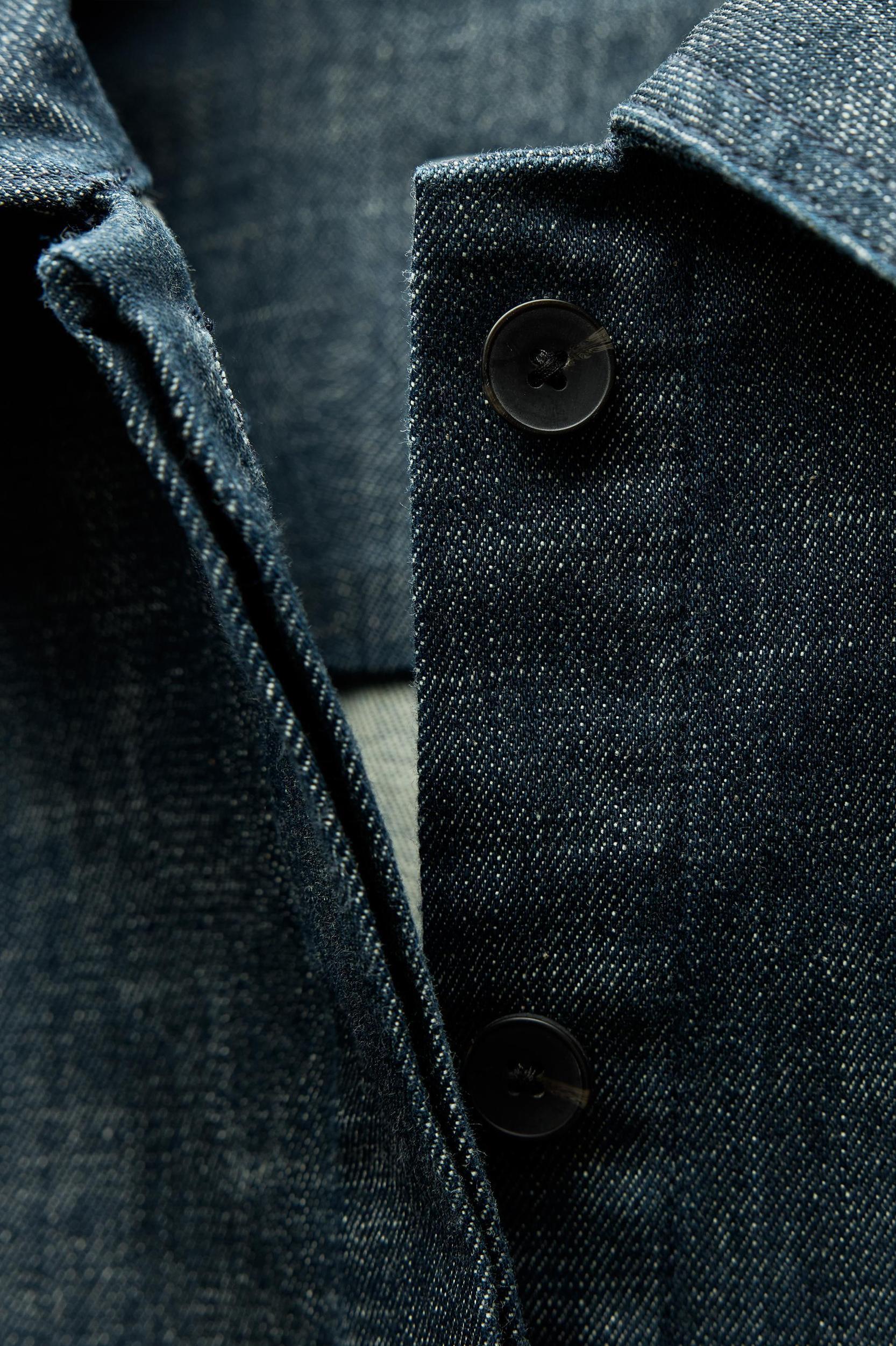 DENIM MINI DRESS ZW COLLECTION Product Image