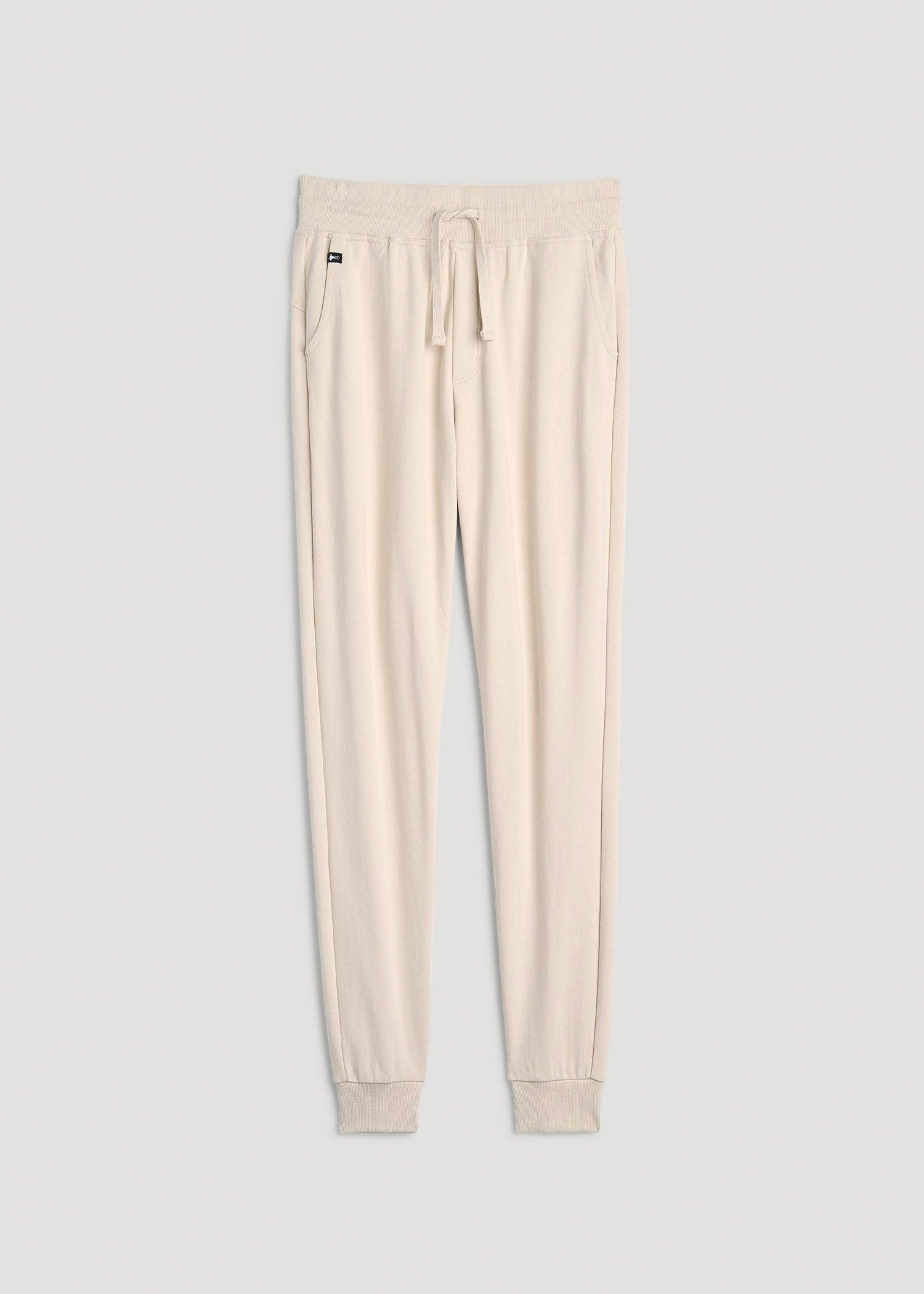 Wearever 2.0 French Terry Joggers for Tall Women in Light Stone Product Image