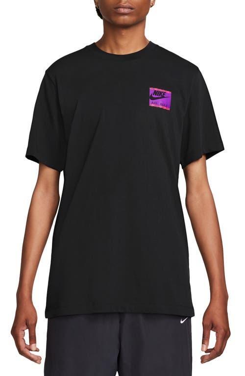 Nike Mens Nike NSW AM Day LBR Air T-Shirt - Mens Black Product Image