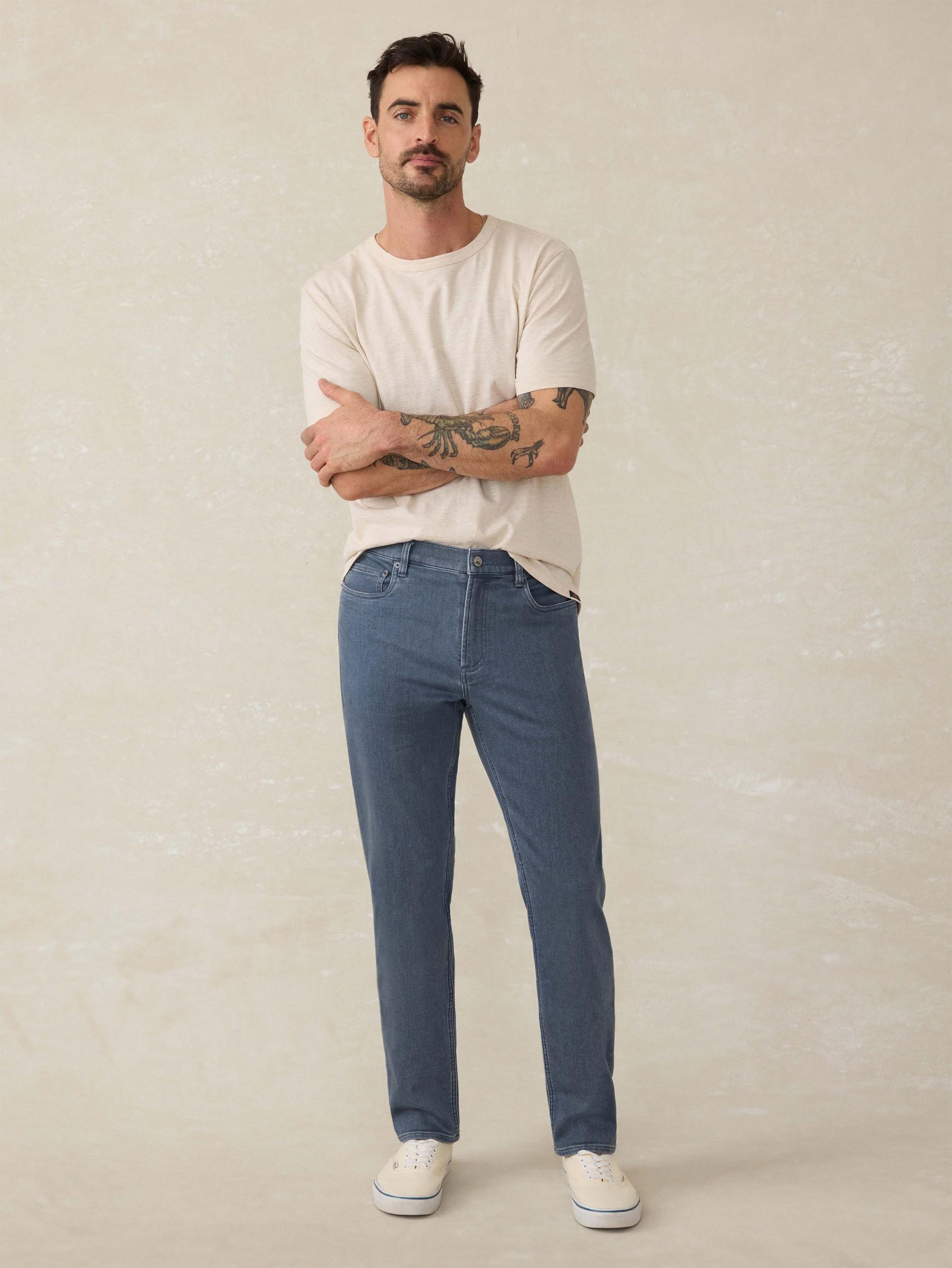 Stretch Terry 5-Pocket Pant - Tradewinds Wash Male Product Image
