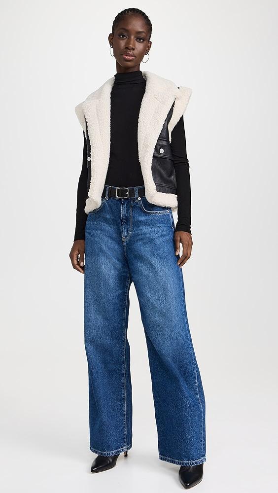 Avec Les Filles Sherpa Vest | Shopbop Product Image